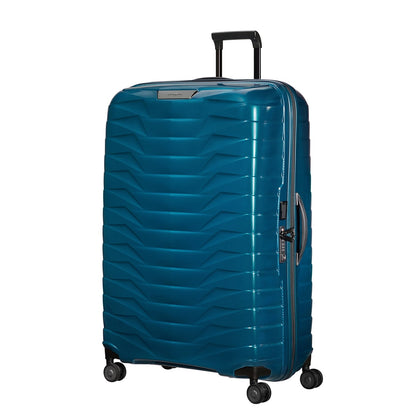 Samsonite Proxis Spinner 86 benzinblauer Hartschalenkoffer