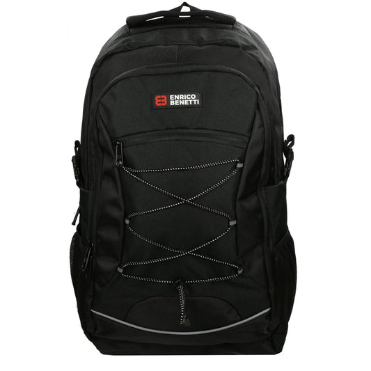 Enrico Benetti Yellow Stone 17'' Laptop-Rucksack schwarz