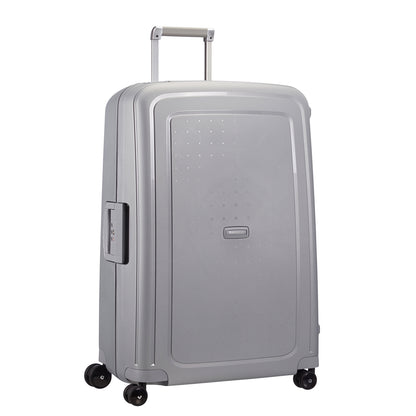 Samsonite S'Cure Spinner 75 silbernes Hartschalenetui