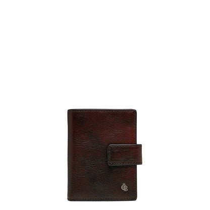 Castelijn &amp; Beerens Rien RFID Mini Wallet 10cc cognac Damenbrieftasche