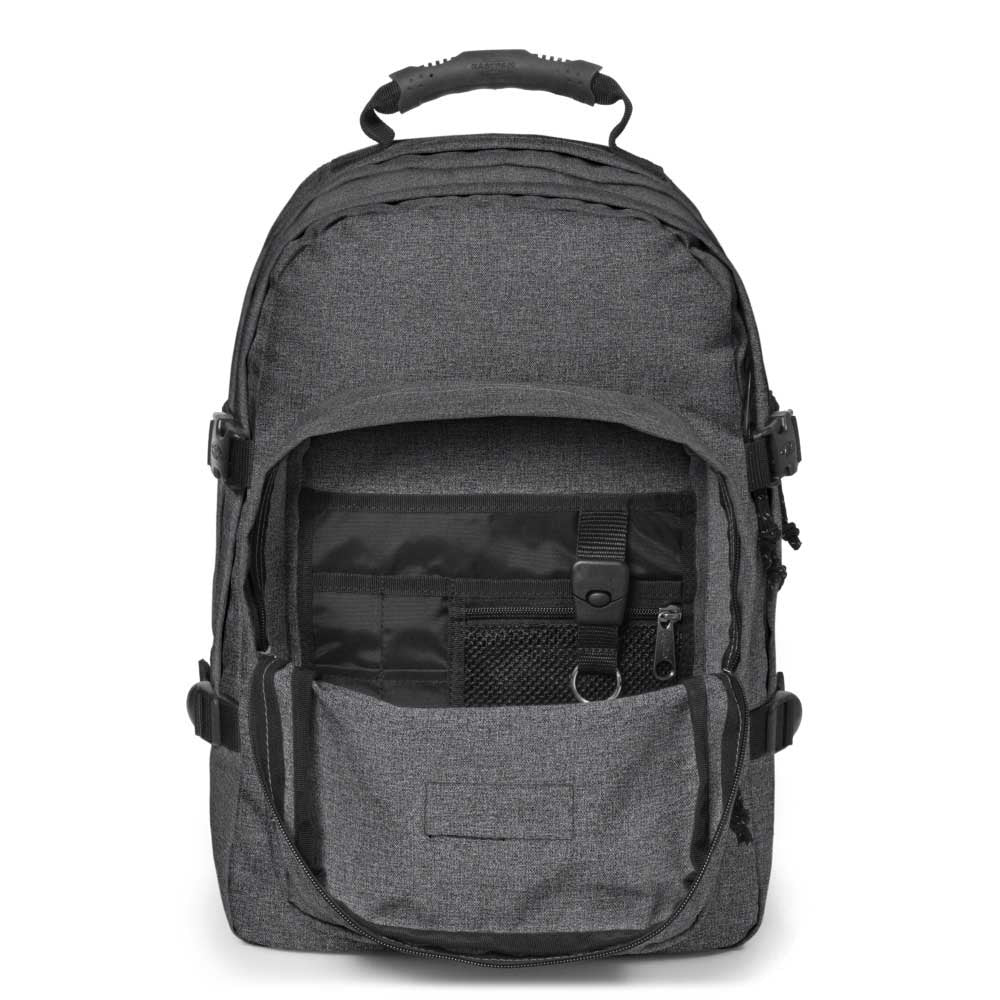 Eastpak Provider schwarzer Denim-Rucksack