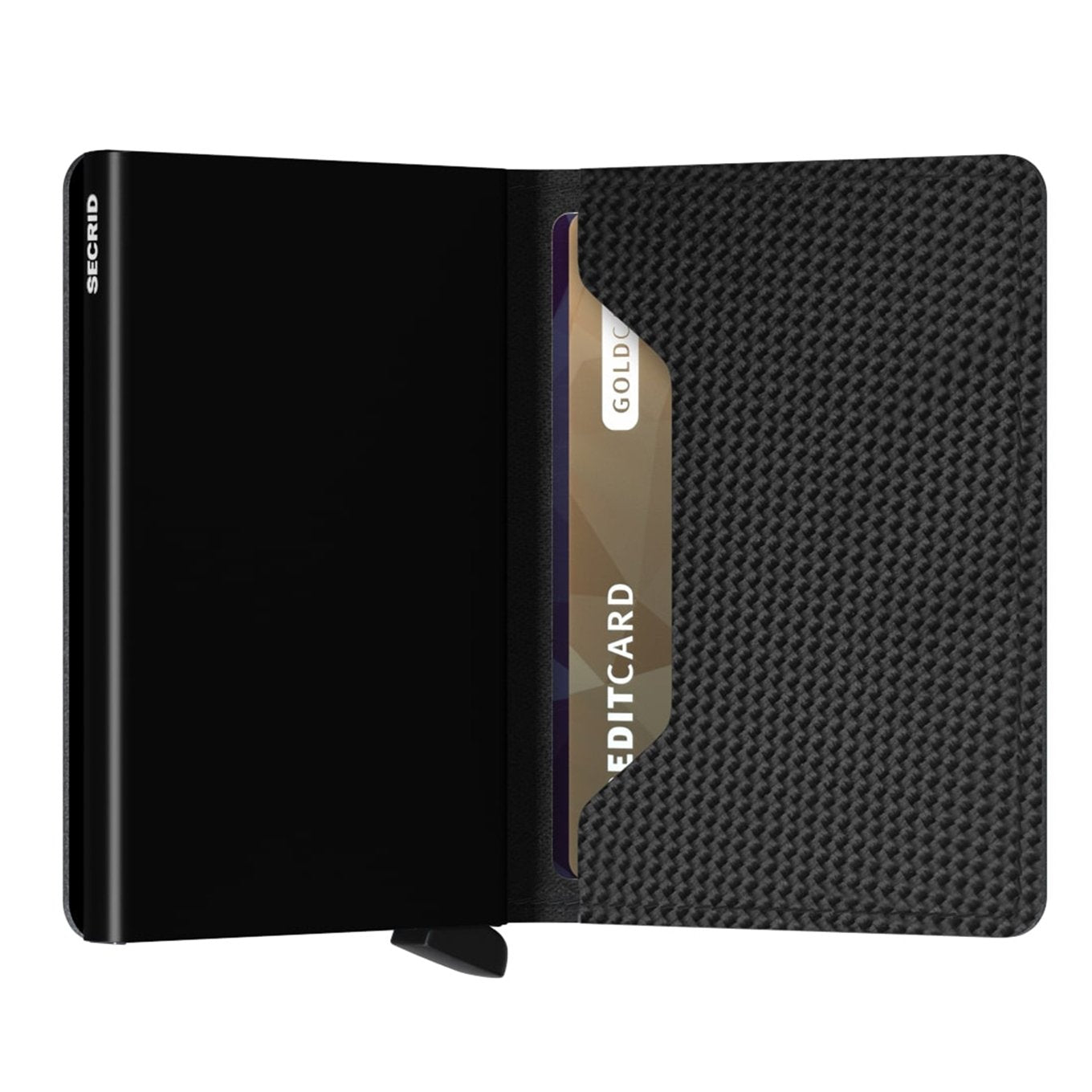 Secrid Slimwallet Wallet Carbon black Damenbrieftasche