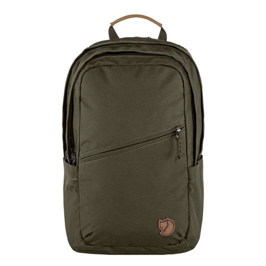 Fjallraven Raven 20 dunkelolivfarbener Rucksack