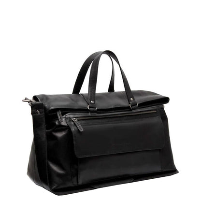 Die Chesterfield Brand Lazio Travelbag schwarze Wochenendtasche