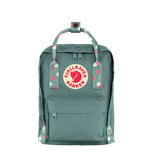 Fjallraven Kanken Mini frost green-confetti pattern