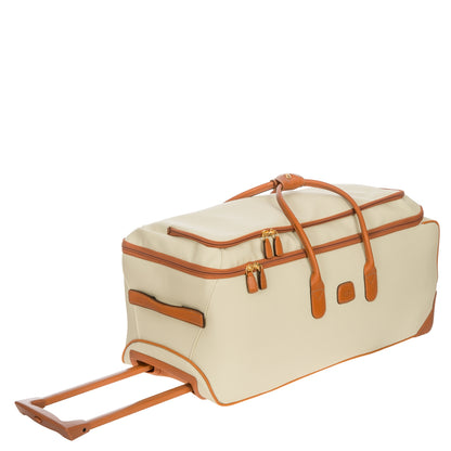 Bric's Firenze Holdall mit Rollen 72 Creme Reisetasche