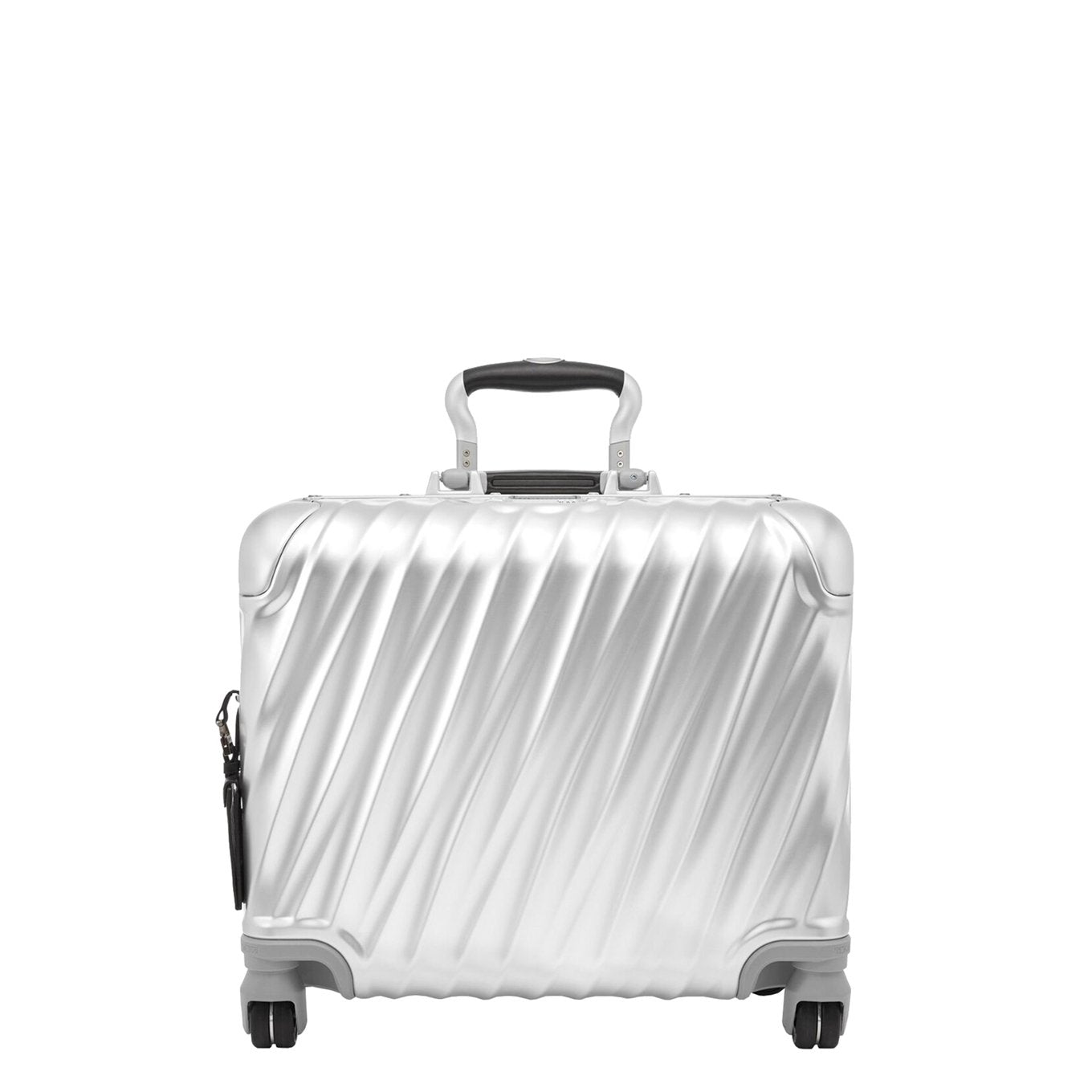 Tumi 19-Grad-Aluminium-Kompakthandgepäck-Trolley in Silber