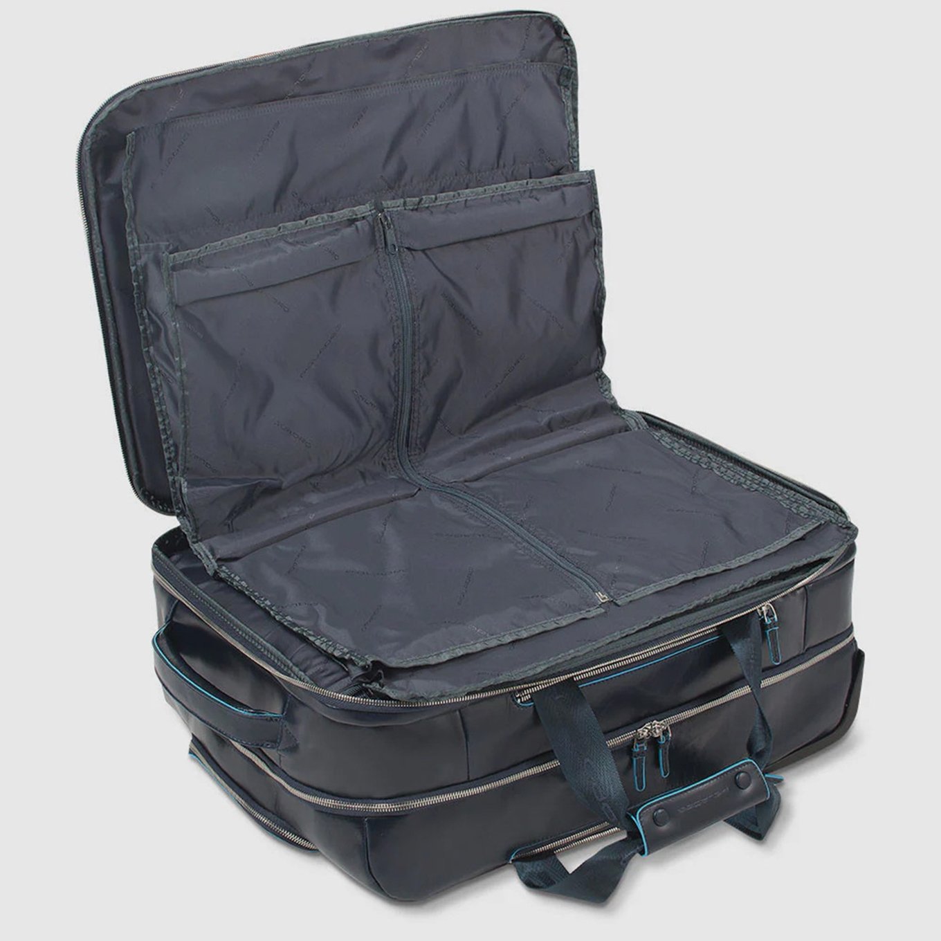 Piquadro Blue Square Cabin Trolley black