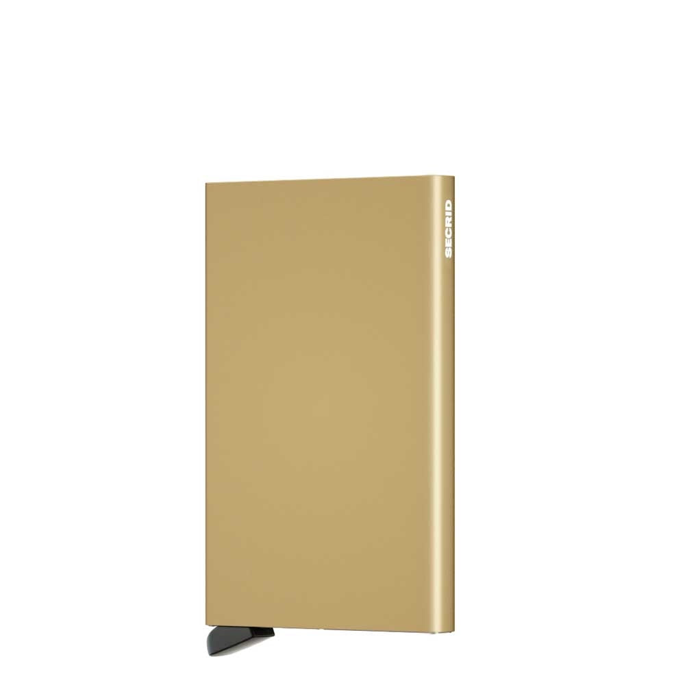 Secrid Cardprotector Kartenhalter Gold Damenbrieftasche