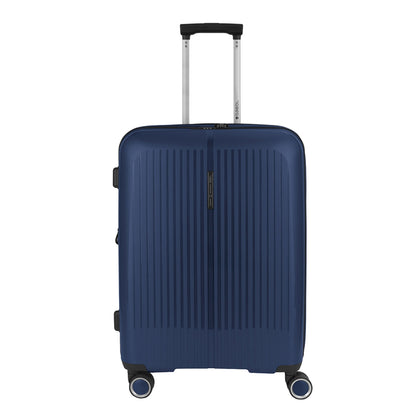 Gabol Brooklyn Medium Trolley Erweiterbarer blauer Hartschalenkoffer
