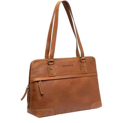 Die Chesterfield Brand Branson Schultertasche Cognac