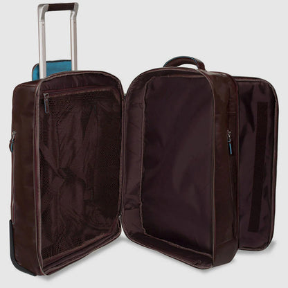 Piquadro Blue Square Cabin Trolley brown