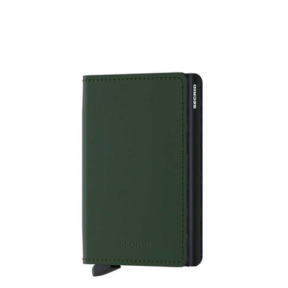 Secrid Slimwallet Wallet Matte green &amp; black