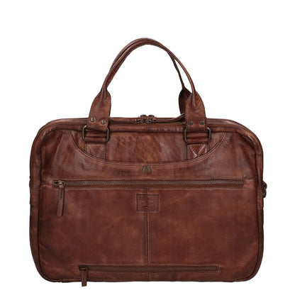 Bear Design Cow Lavato Laptoptas bruin