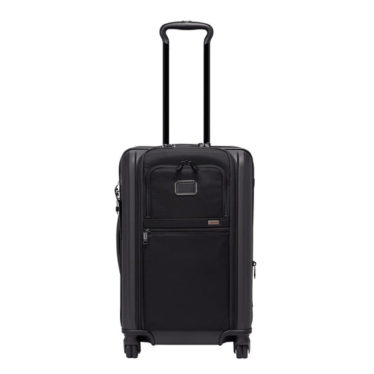 Tumi Alpha International Expandable 4 Wheel Carry-On II schwarzer Hartschalenkoffer