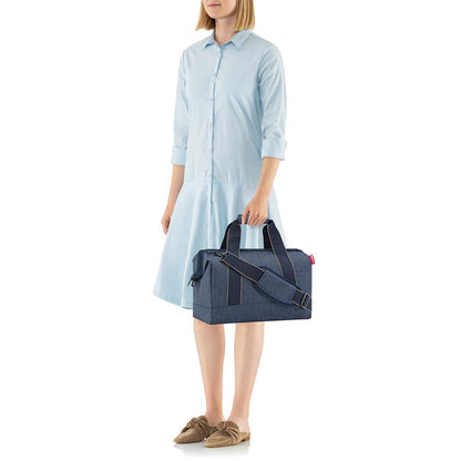 Reisenthel Travelling Allrounder M herringbone dark blue