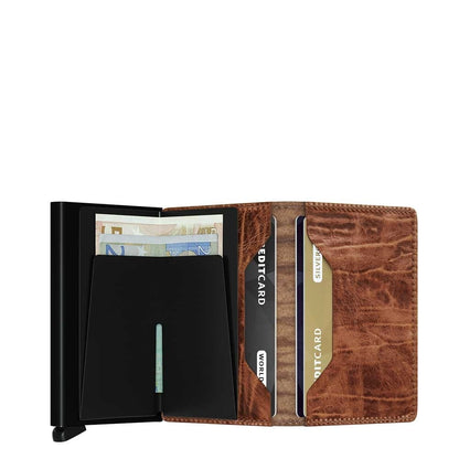 Secrid Slimwallet Wallet Dutch Martin Whiskey Damenbrieftasche