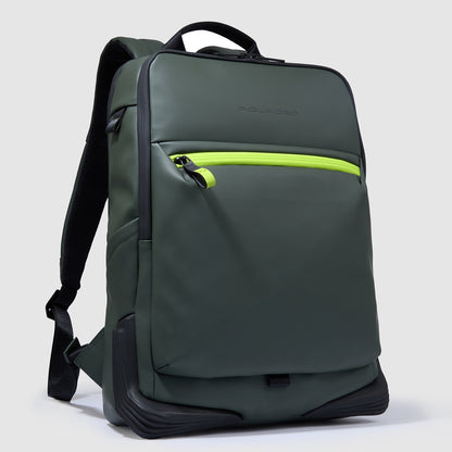 Piquadro C2OW Laptop Rucksack 15,6" grüner Rucksack