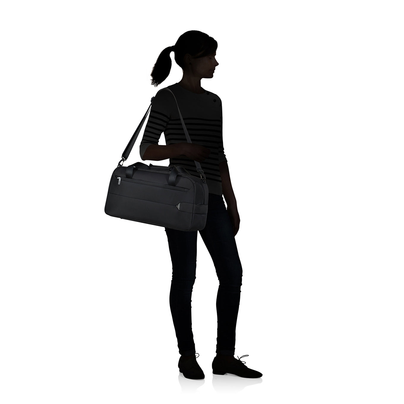 Samsonite Urbify Duffle S schwarze Wochenendtasche