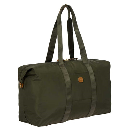 Bric's X-Bag Holdall Große olivgrüne Wochenendtasche