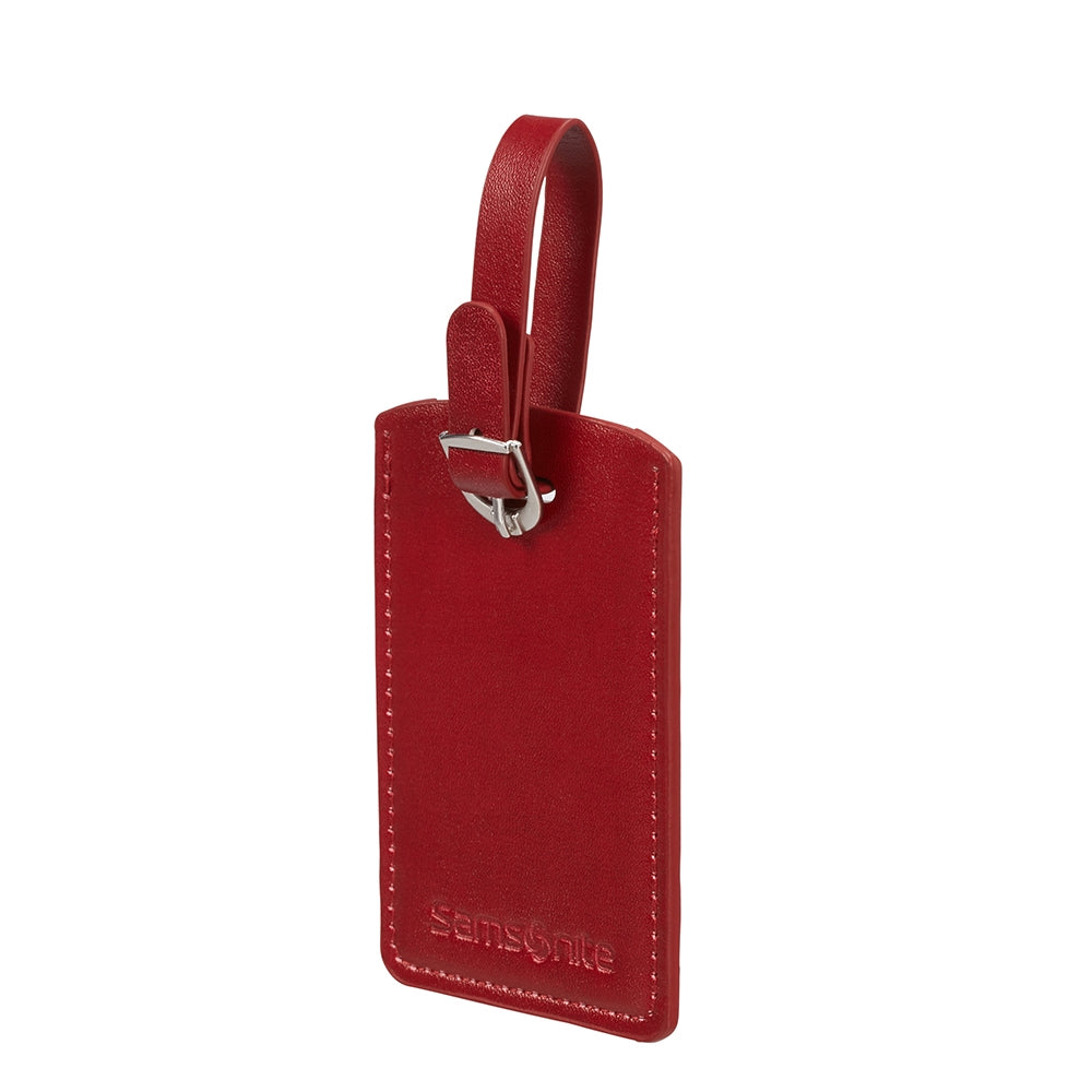 Samsonite Accessoires Rectangle Luggage Tag X2 red