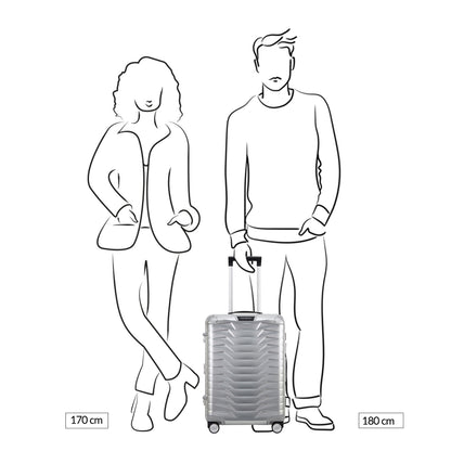 Samsonite Proxis Alu Spinner 55 aluminum
