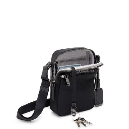 Tumi Voyageur Persia Umhängetasche schwarz/gunmetal