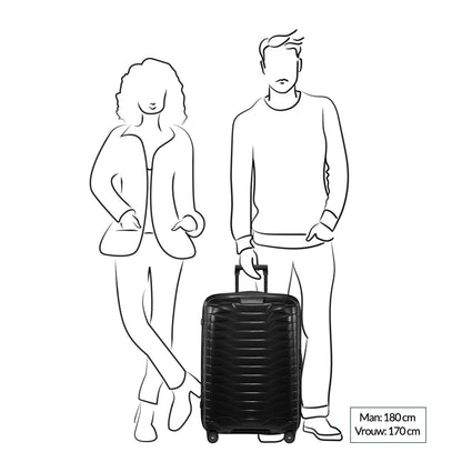 Samsonite Proxis Spinner 69 petrol blue