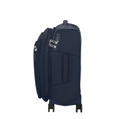Samsonite Respark Spinner 55/35 Erweiterbarer nachtblauer Weichkoffer