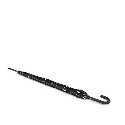 Knirps T.760 Stock Automatikschirm Dot Art schwarz