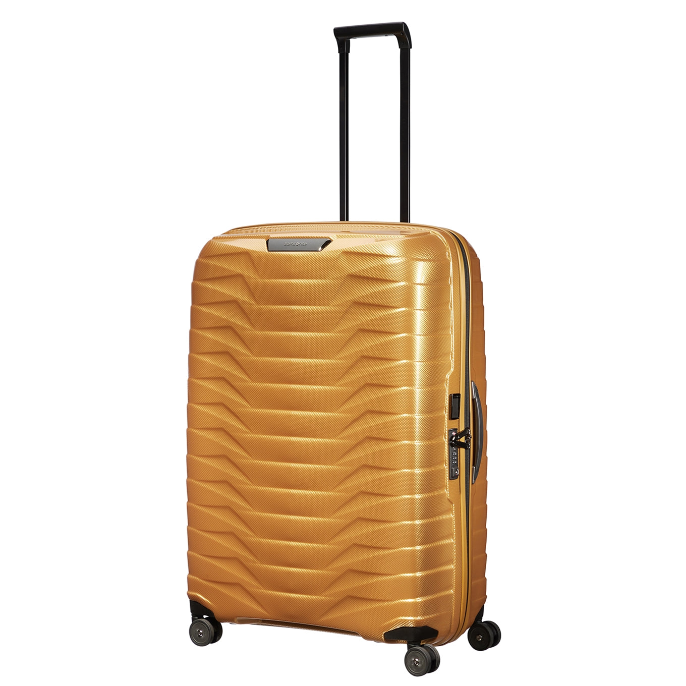 Samsonite Proxis Spinner 81 honiggoldener Hartschalenkoffer