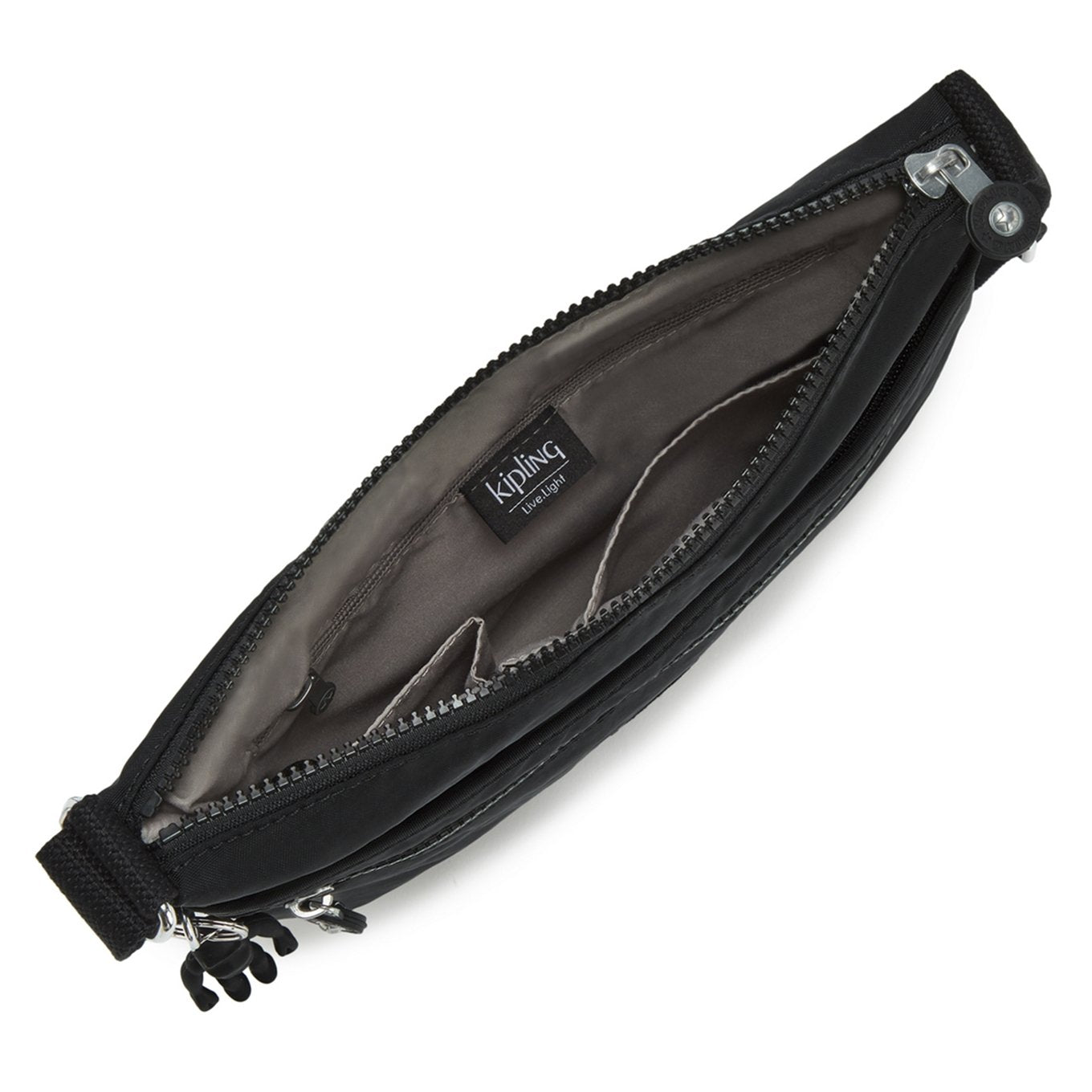 Kipling Arto Crossbody Shoulder Bag black noir