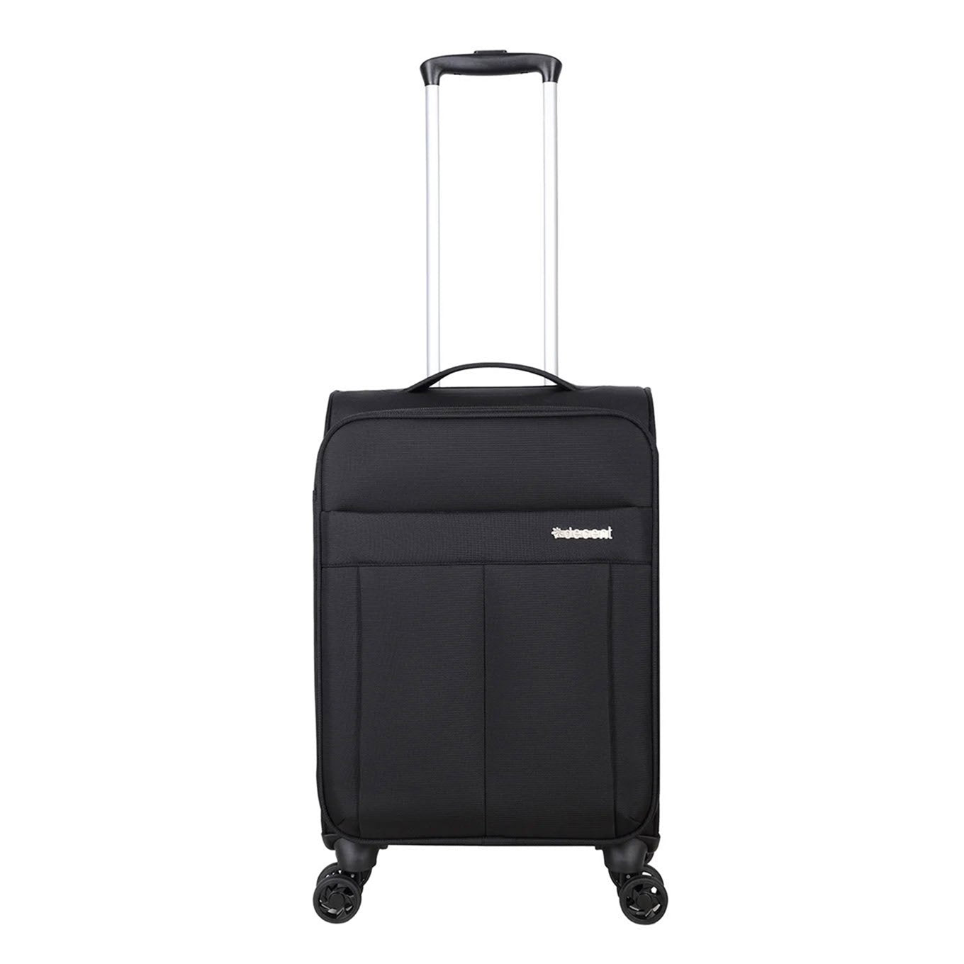 Decent D-Upright Trolley 55 black Soft suitcase