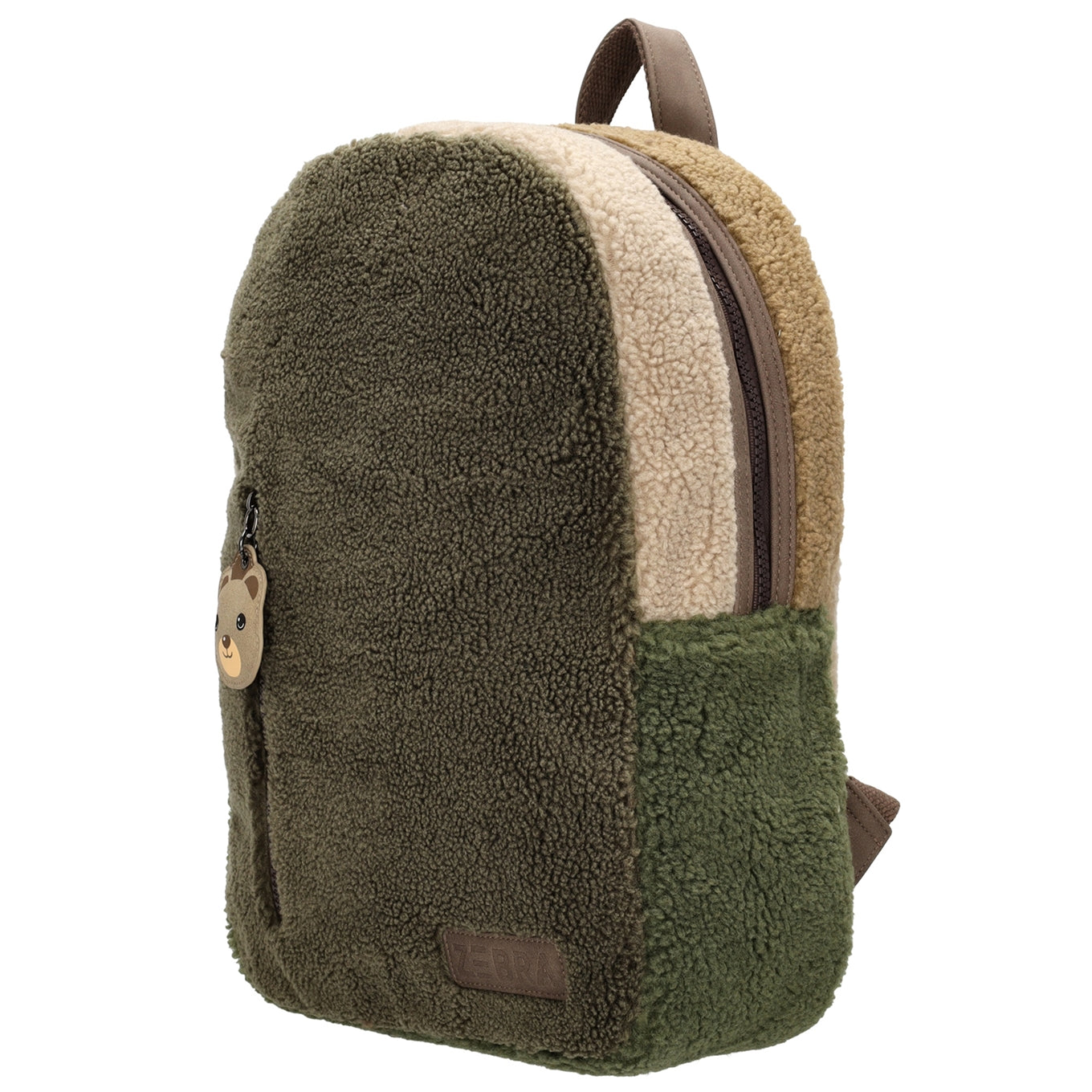 Zebra Trends Teddy Denise Backpack olivegreen