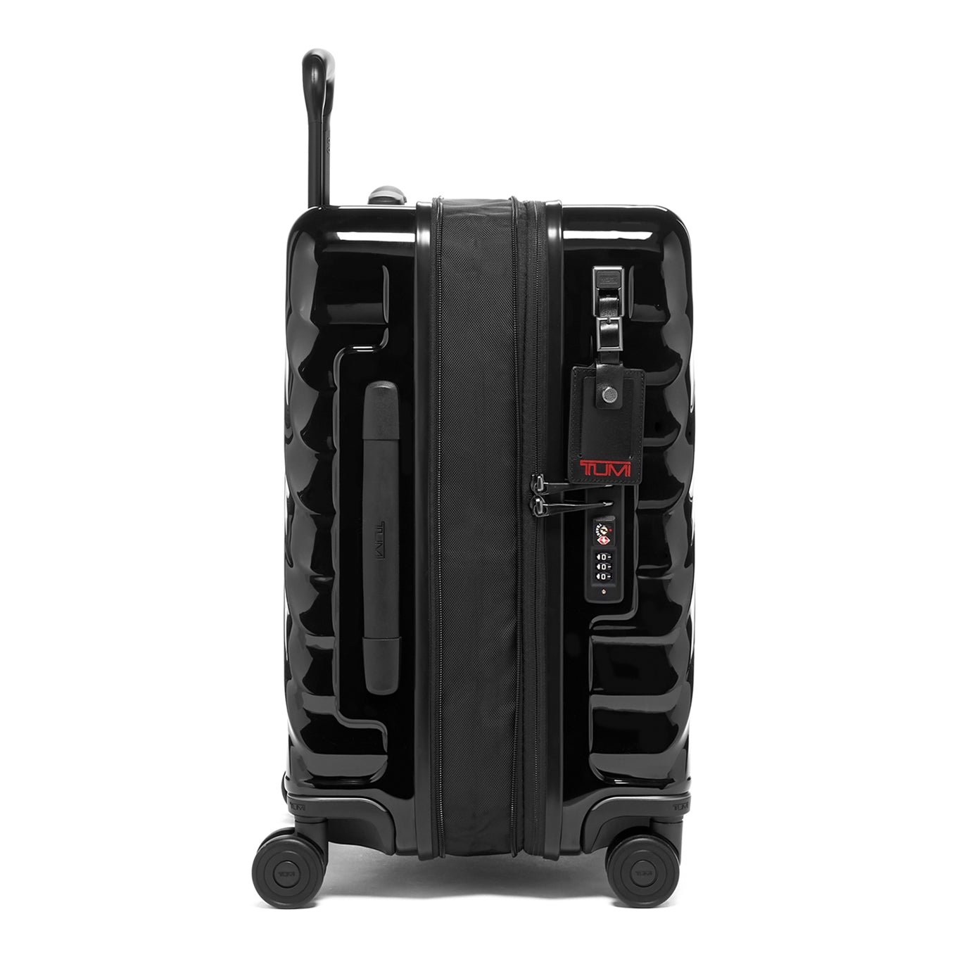 Tumi 19 Degree Continental Expandable 4 Wheel Trolley black Hard Suitcase