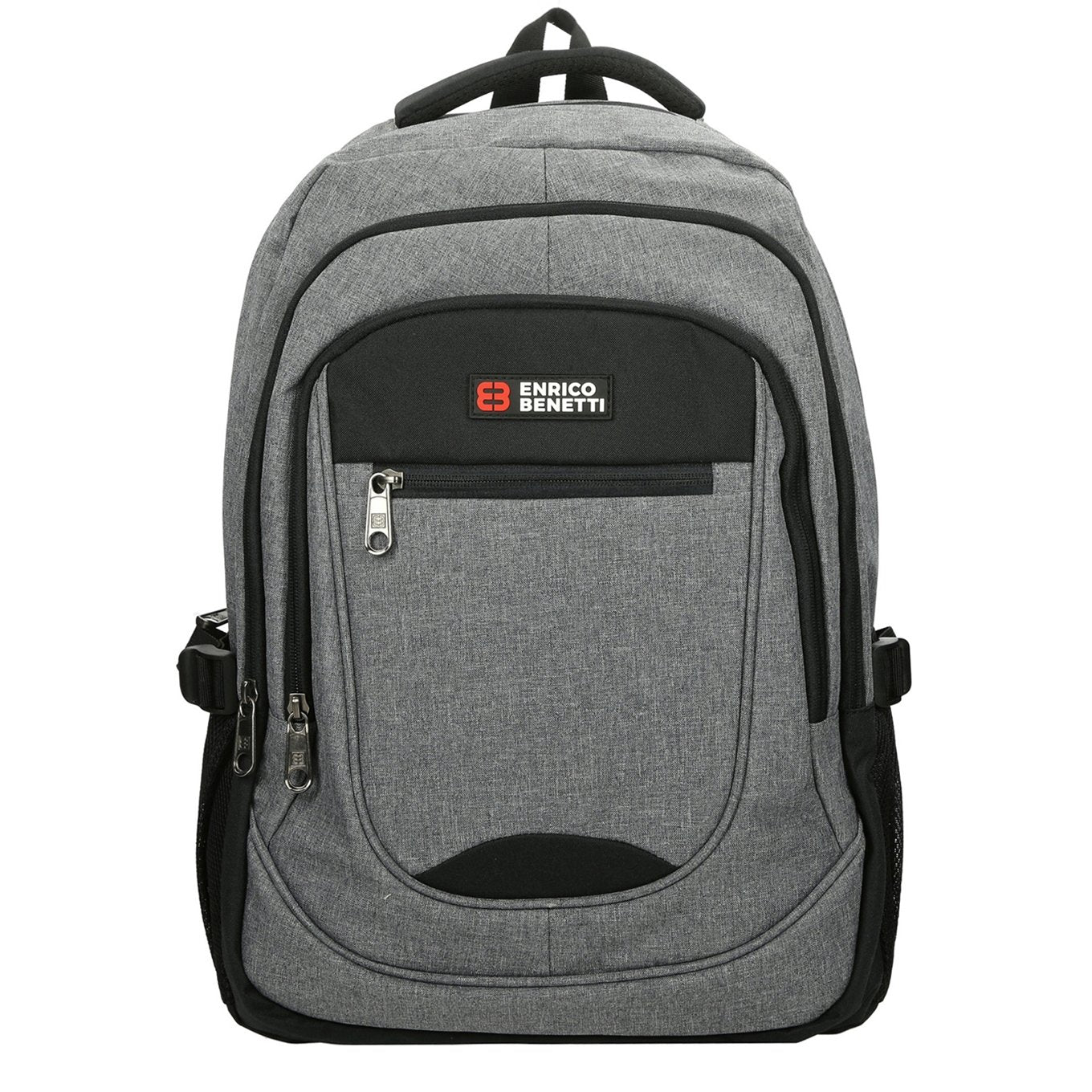 Enrico Benetti Hamburg 17'' Laptop Backpack light gray