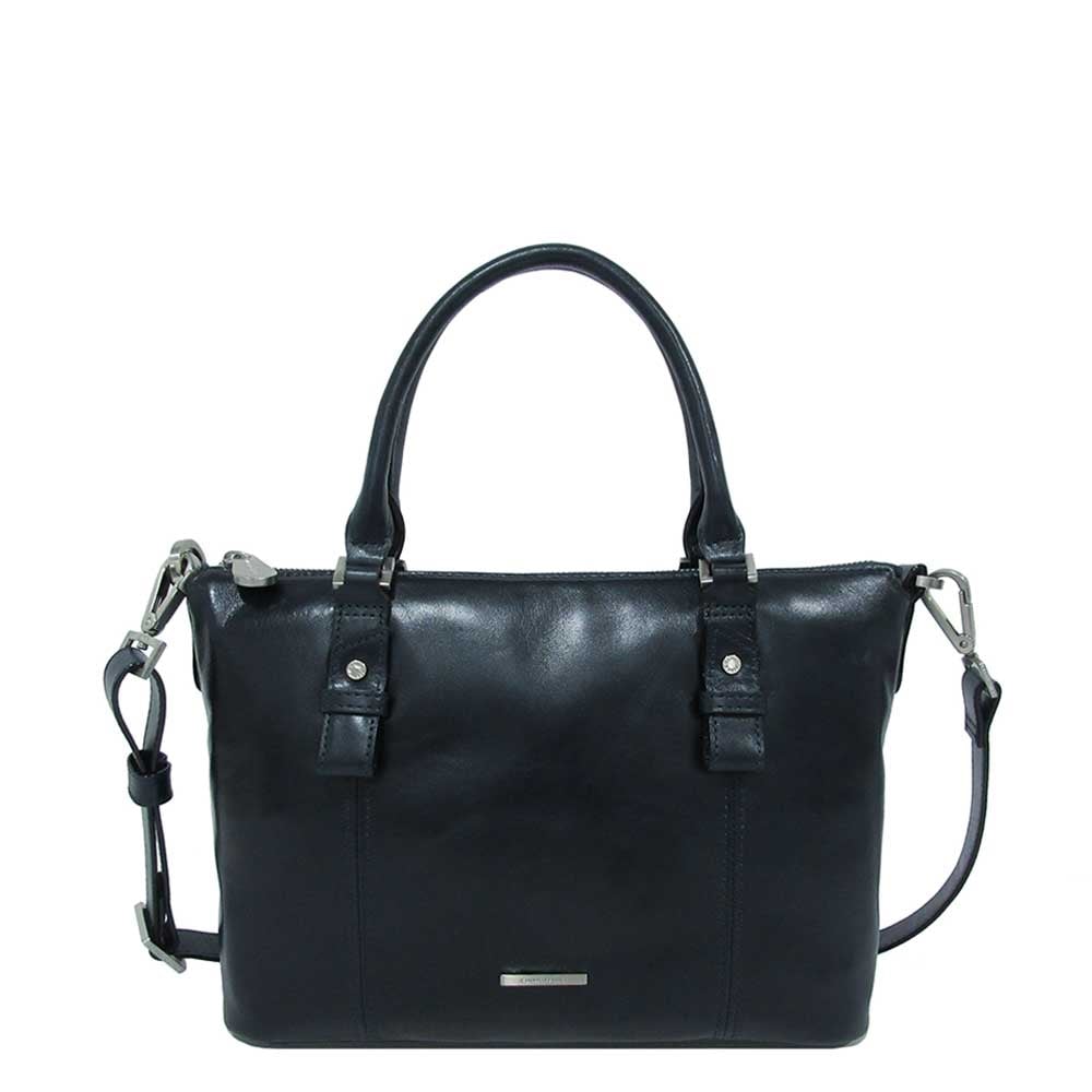 Claudio Ferrici Pelle Vecchia Tote navy Women's bag