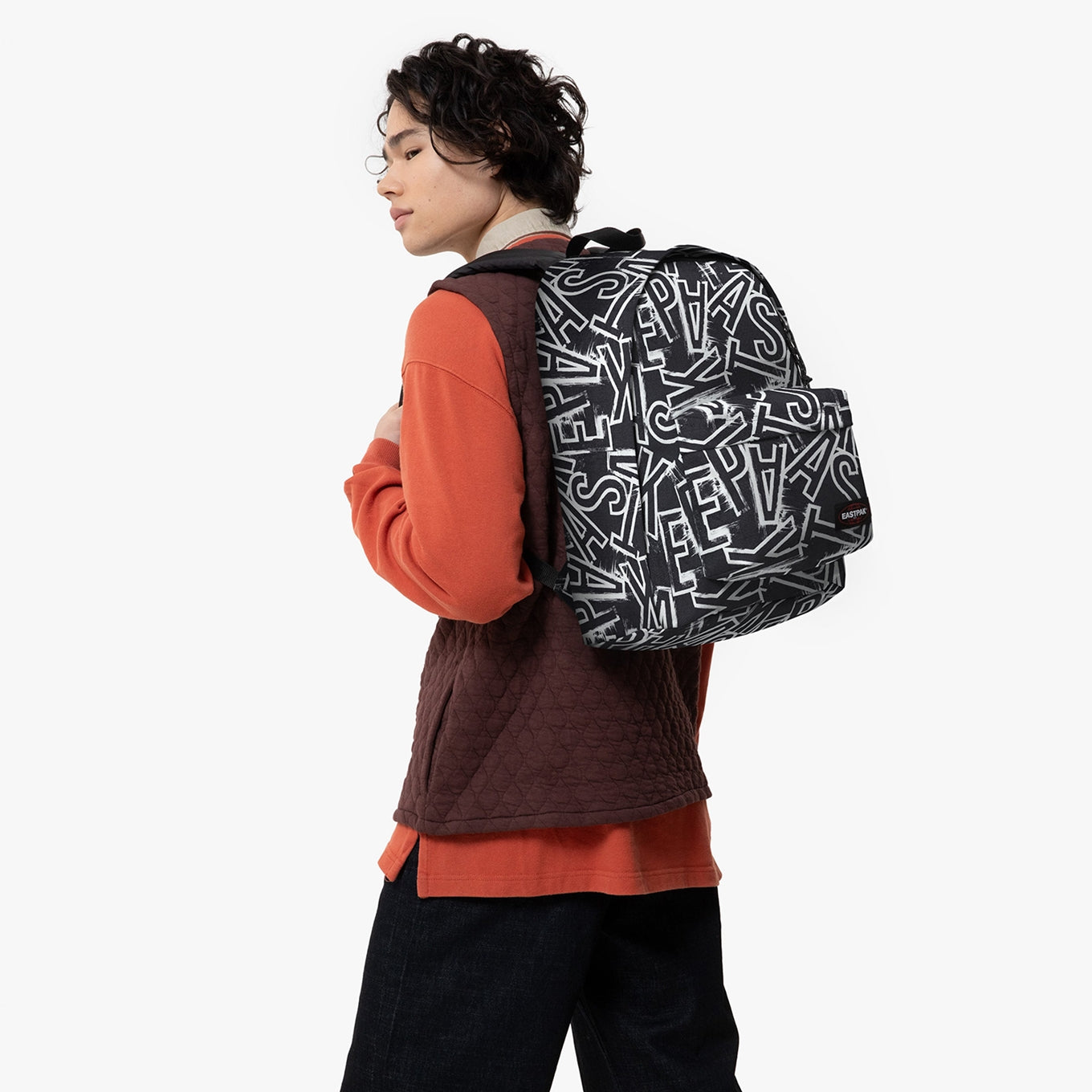 Eastpak Out Of Office Ep Lettersschwarzer Rucksack