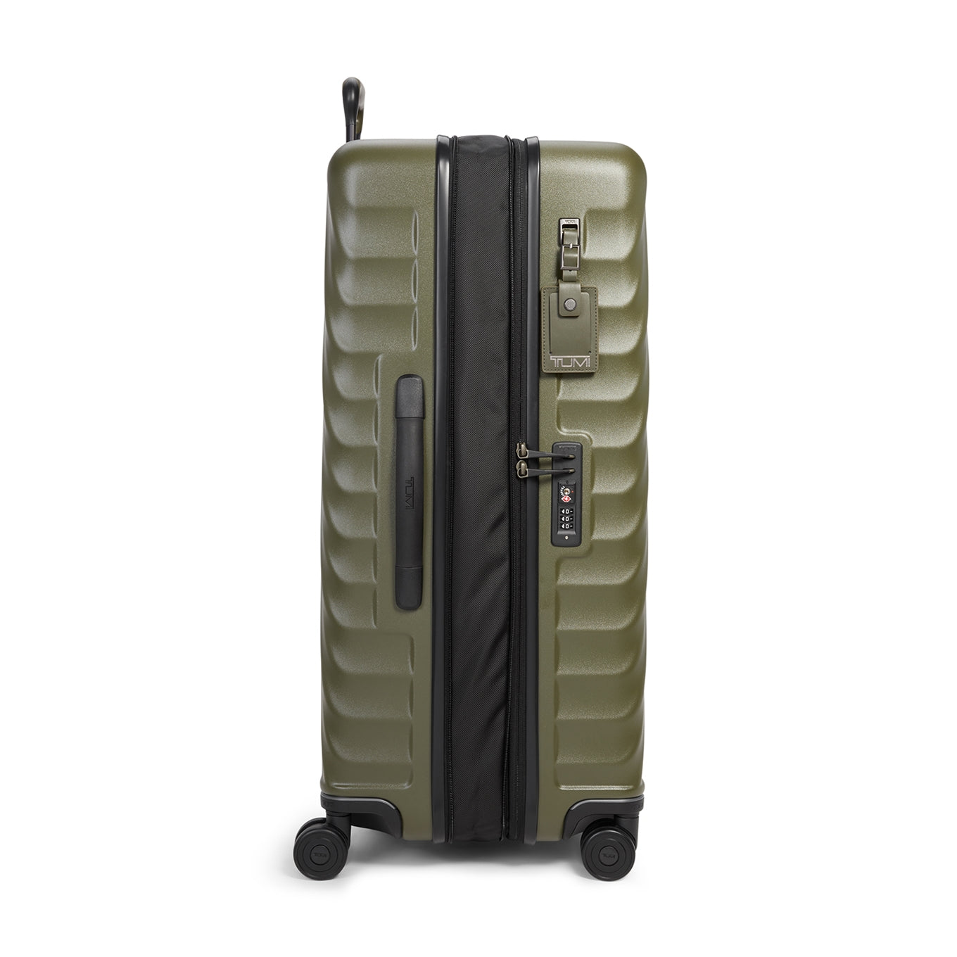 Tumi 19 Degree Ext Trip EXP 4 Whl P/C Hartschalenetui mit olivfarbener Textur