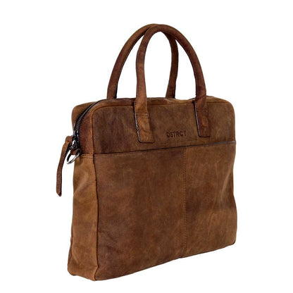 DSTRCT Wall Street Laptoptasche 14" braun