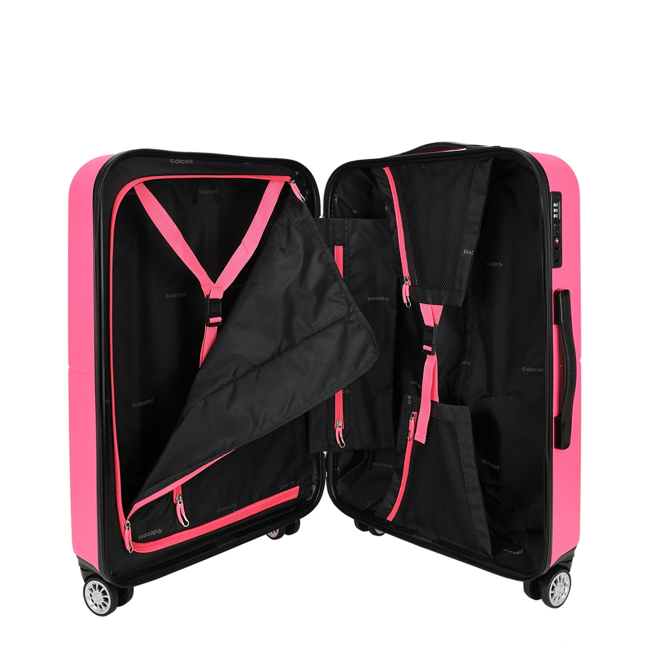 Decent Neon-Fix Trolley 66 pink Hard Case