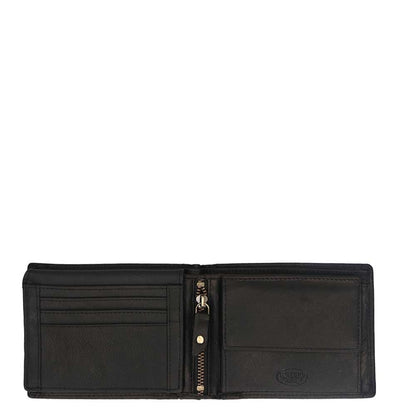 Die Chesterfield Brand Alvina Billfold schwarze Herrenbrieftasche
