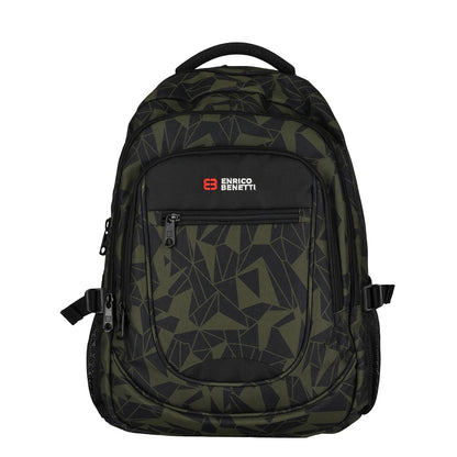 Enrico Benetti Santa Cruz 17,3" Laptop-Rucksack olivgrüner Laptop-Rucksack