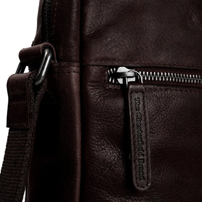 The Chesterfield Brand Dessau Umhängetasche braun Herrentasche