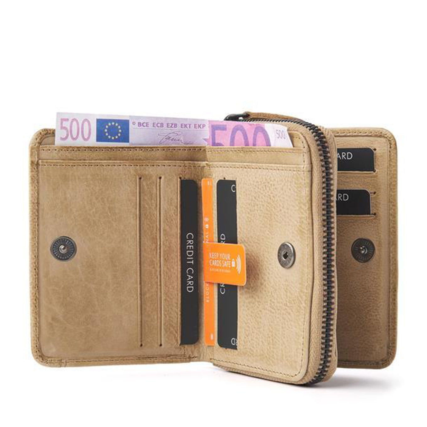 dR Amsterdam Tampa Ladies Wallet 93165 beige Ladies wallet