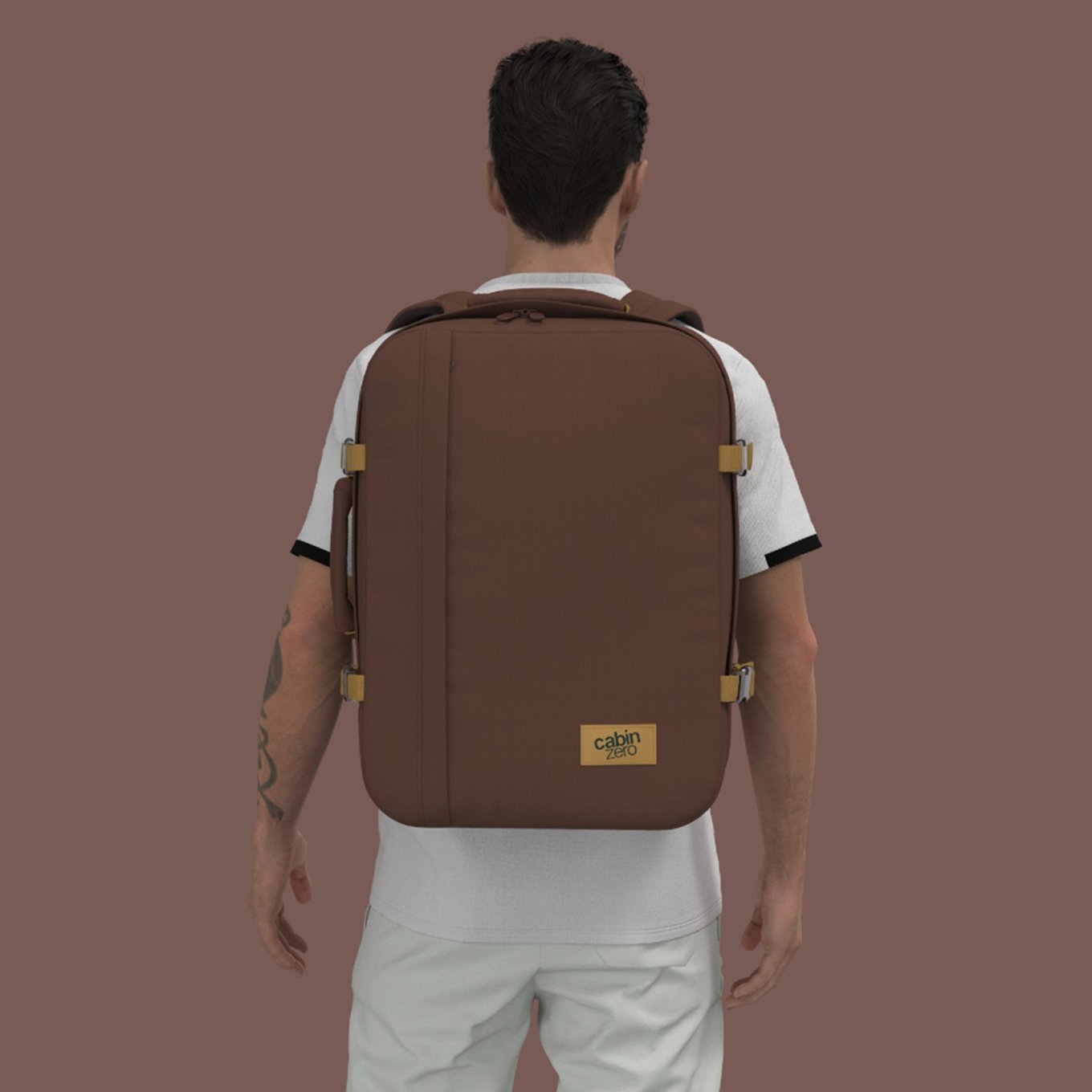 CabinZero Classic 44L Ultra Light Cabin Bag belgian chocolate