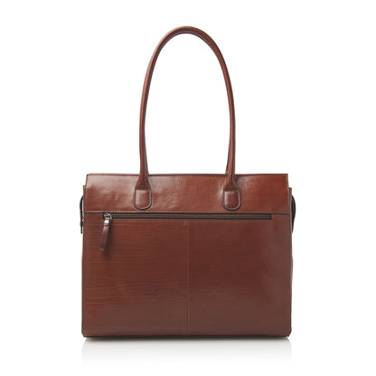 Castelijn &amp; Beerens Gaucho Ellen Laptop-Umhängetasche 15,6'' Cognac