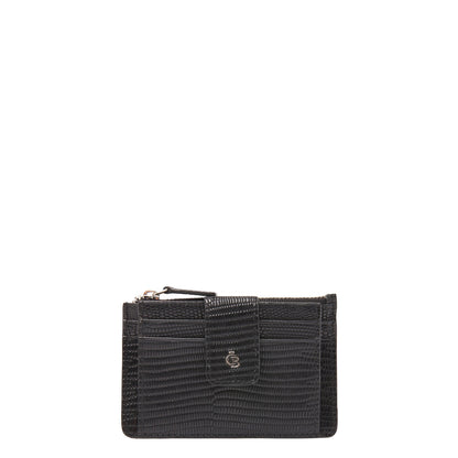 Castelijn &amp; Beerens Donna Mini Wallet 7 Karten RFID schwarz Damenbrieftasche