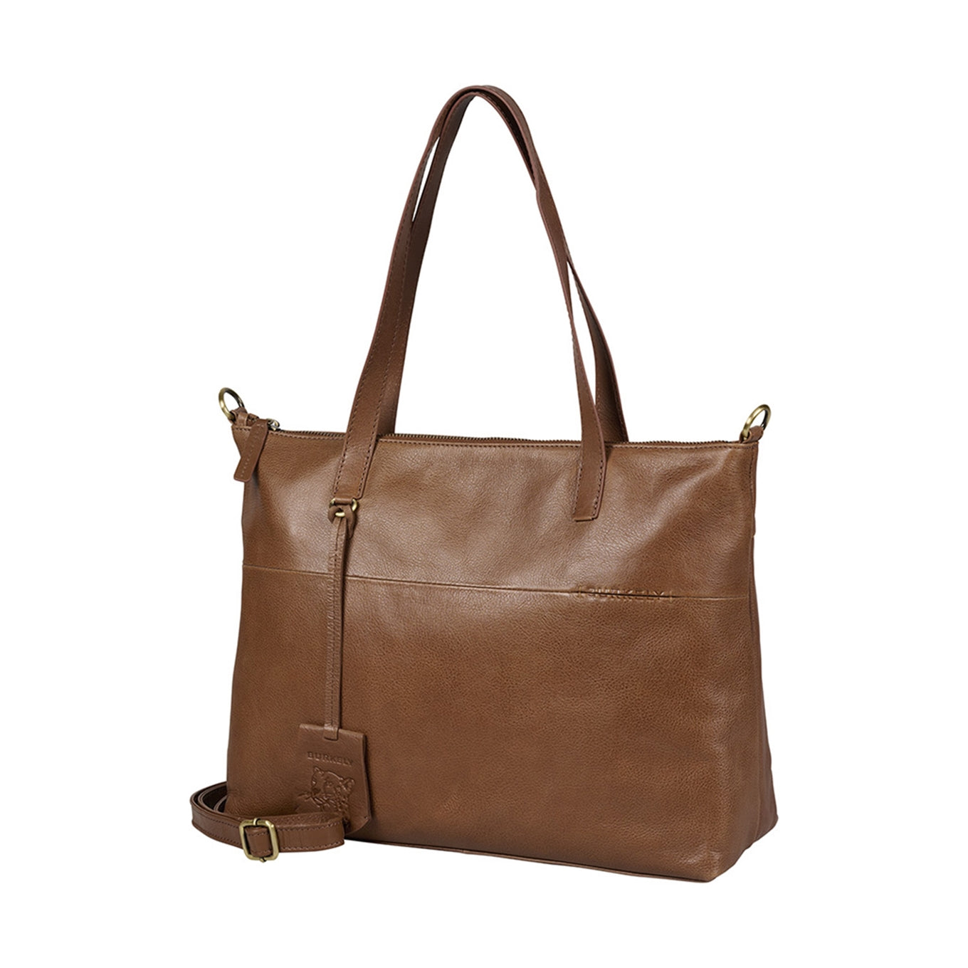 Burkely Natural Norah Workbag 14" cognac