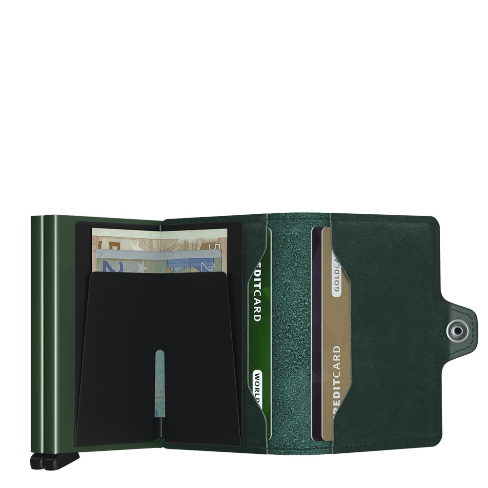 Secrid Twinwallet Wallet Original grüne Damenbrieftasche